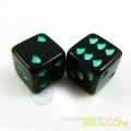 Customized Shaped Dots Engraved Dice 16MM